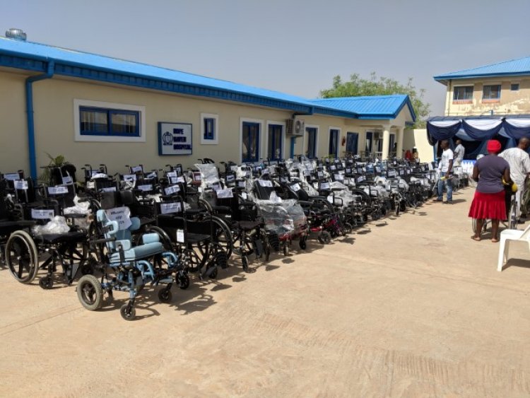 20k wheelchairs handed over to the Health Ministry