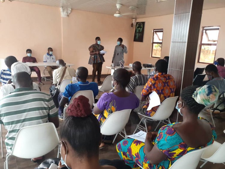 Peasant Farmers Association of Ghana holds a day's workshop for Farmers