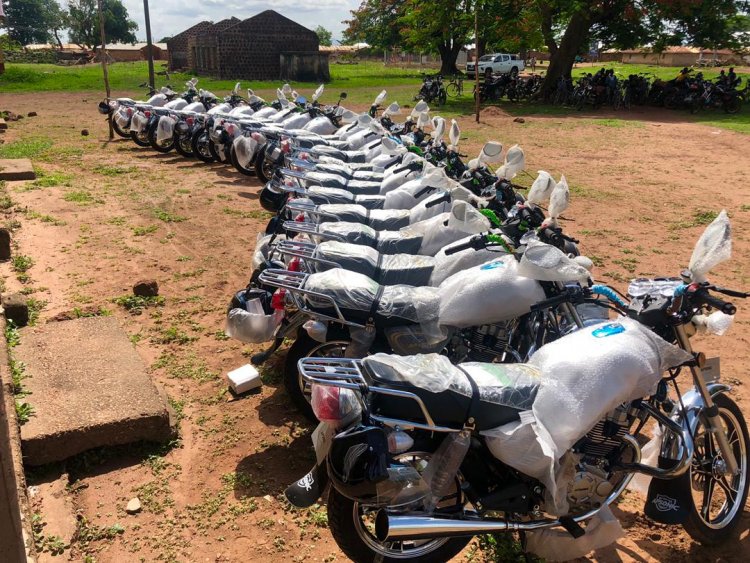 Salaga South MP Donates Motor Bikes To Kulaw Ward To Aid Party Activities