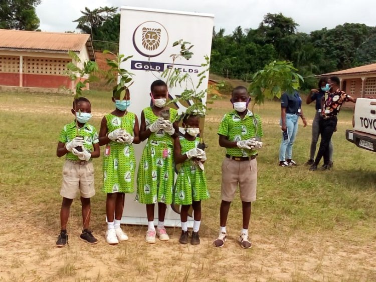 Goldfields Ghana educate students on World Environmental day