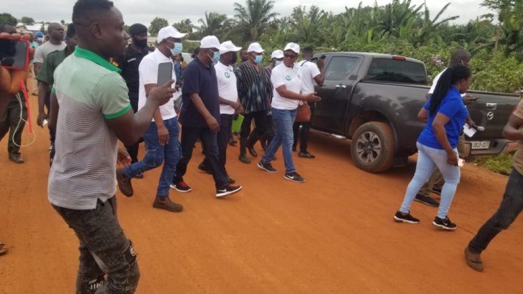 Bono East Minister leads Green Ghana Project