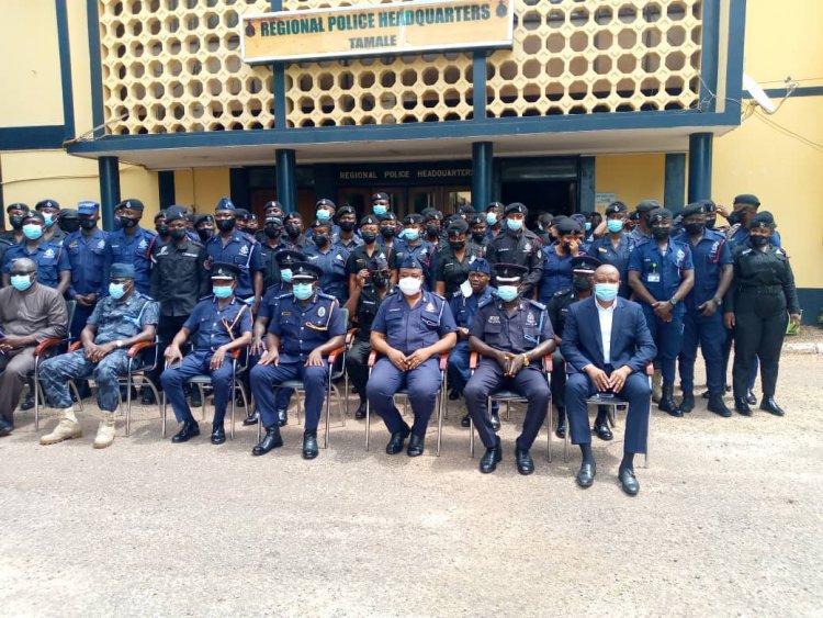 Capacity training for 172 Police personnel in the Northern Region
