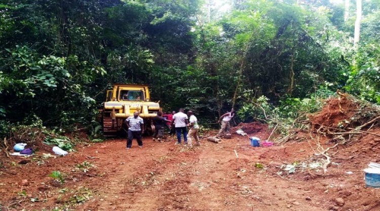 Ten Illegal Miners Busted at Akyem Tweapease