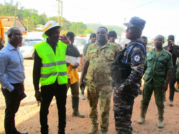 Adansi Akrofuom DCE leads operation to arrest illegal miners