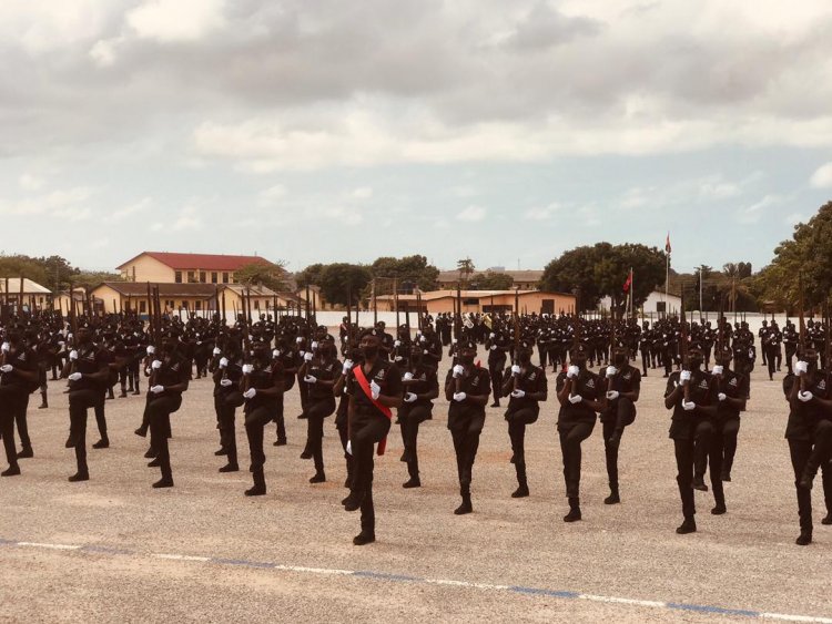 National Police Training School Graduates 425 recruits