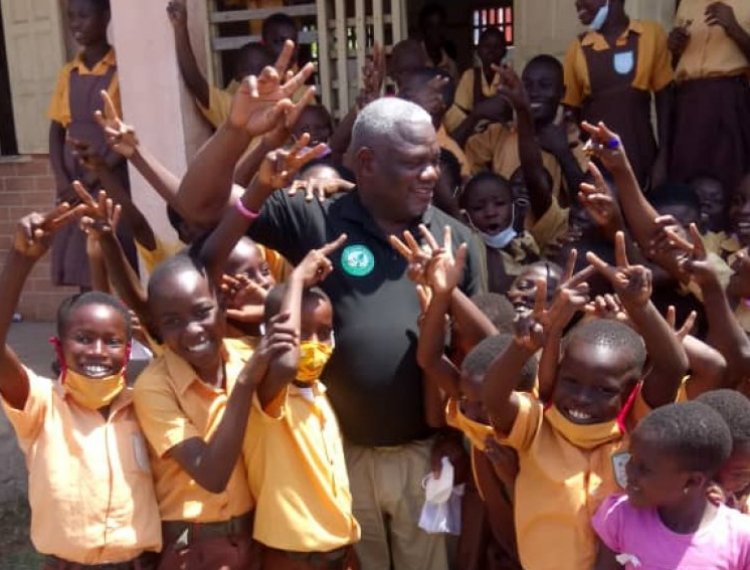 School Children Celebrates Honourable Ben Ayiku Ahead Of Father's Day