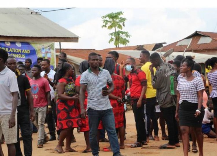 Youth demonstrate over Illegal underground mining discovered at Akyem Akokoaso
