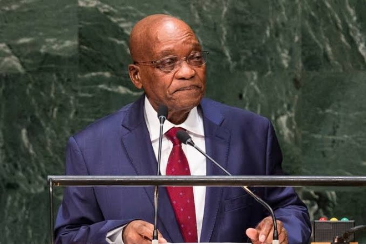 Former South African President, Zuma Sentenced To 15 Months Imprisonment