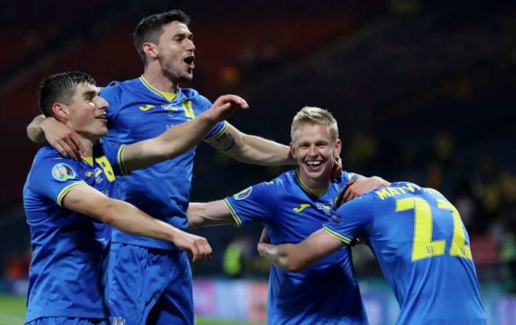 Ukraine beats Sweden at extra time to advance to the quarter finals 
