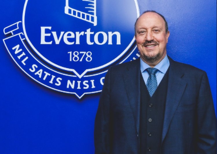 Rafa Benitez is Everton's new manager