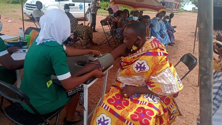 Ignore negative mentality, make checkups a daily habit - Chief to Ghanaians