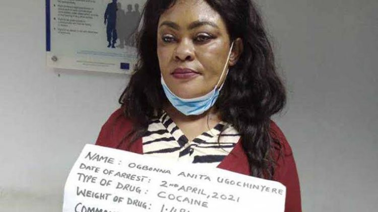 NDLEA Arrests Mother Of 3 With 100 Cocaine Wraps