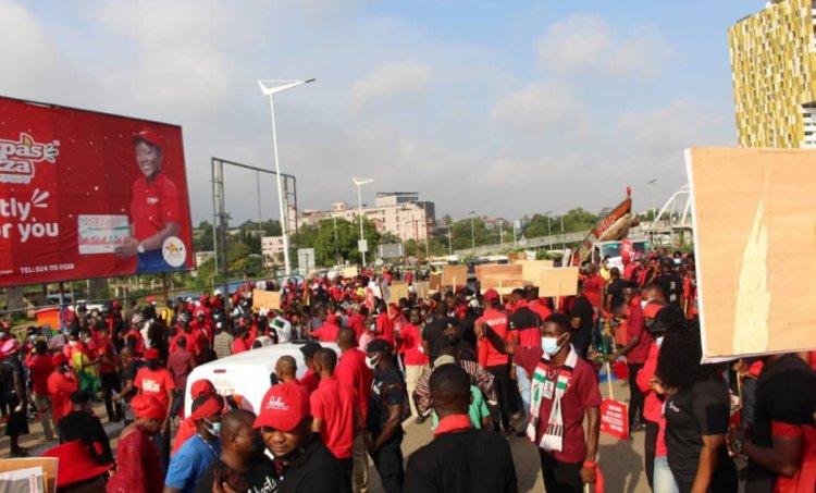 All Is Set For NDC  'March For Justice'  protest