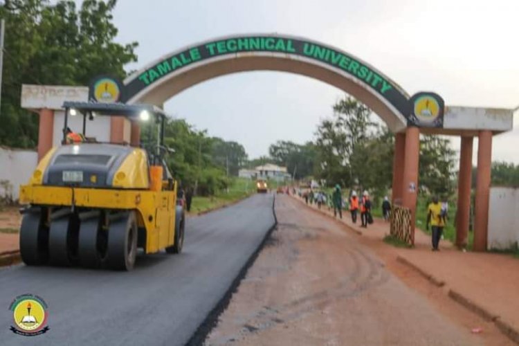 TATu: Bawumia Hailed for asphalting University inner roads