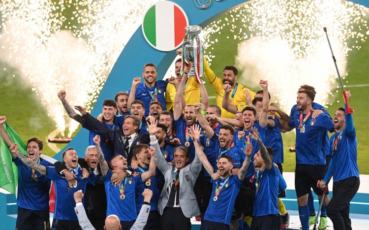 Italy beats England in European Championship final