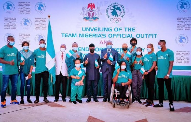 Tokyo Olympics: 'You Carry Hopes Of Millions Of Nigerians' – VP, Osinbajo To Team Nigeria