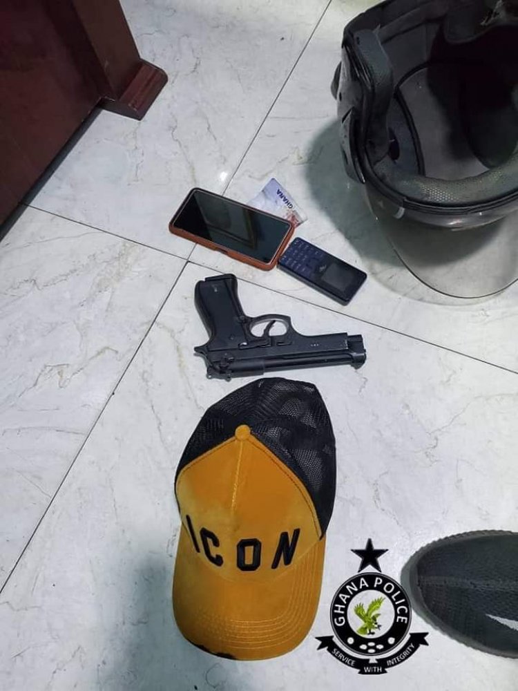 Police Prevent Robbery, shoots suspects At Amasaman