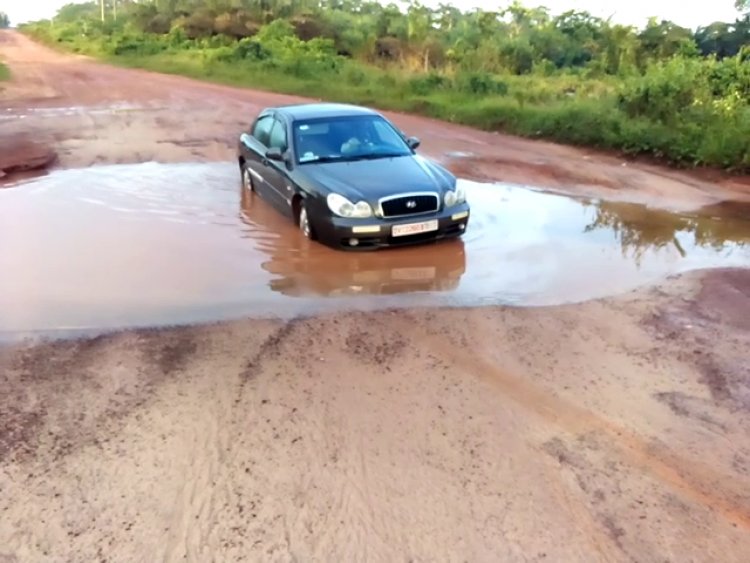 Queen mother takes on NPP government over road infrastructure neglect