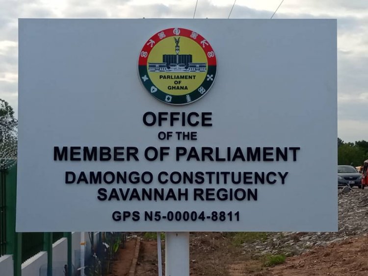 Commissioned MP’s Office Complex at Damongo by Lawyer S.A Jinapor