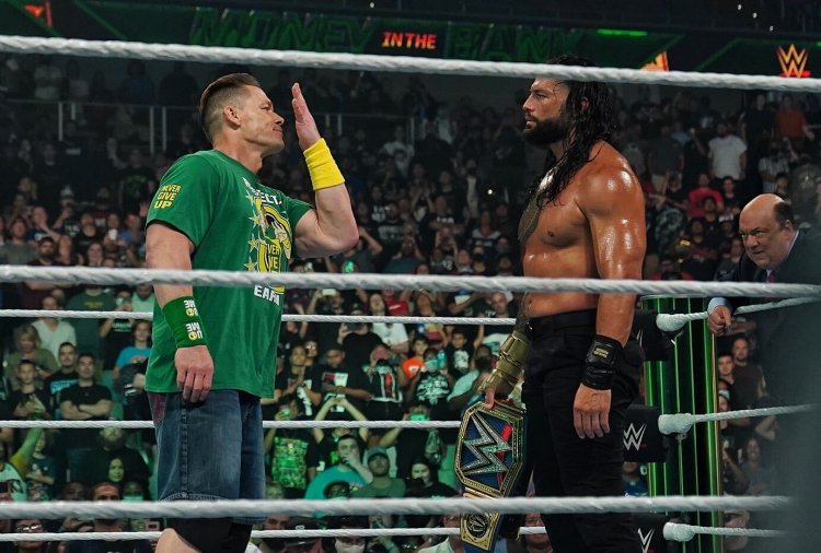 John Cena makes a shocking return at WWE Money In The Bank to set up clash with Roman Reigns