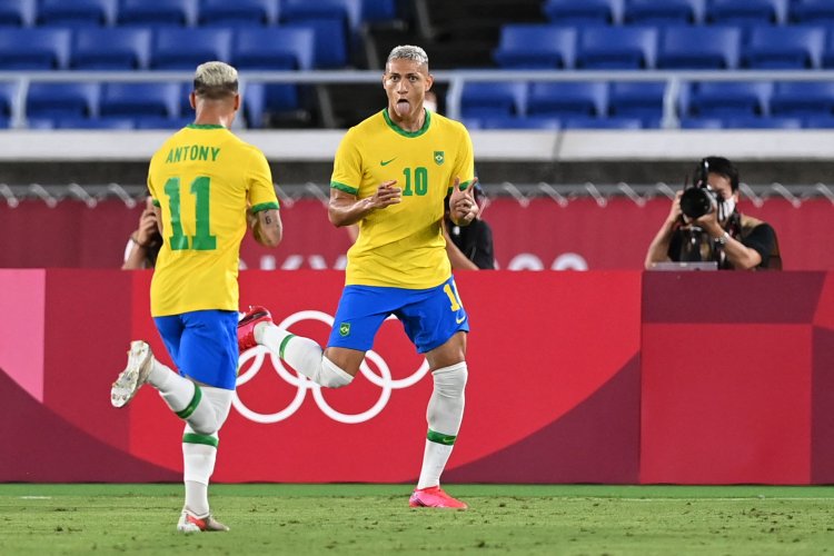 Brazil beats Germany in an opening match at Olympic Games