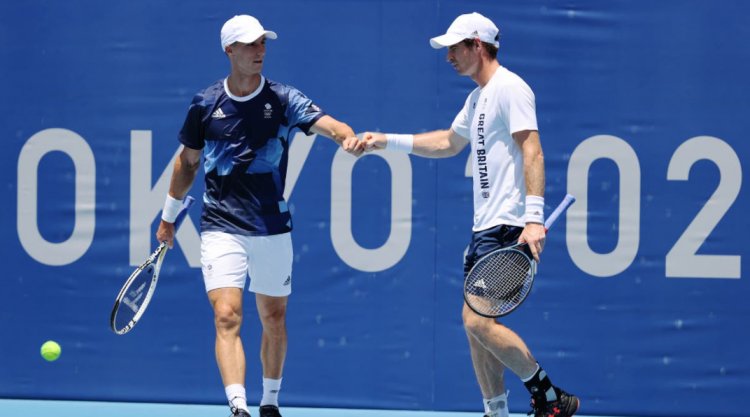 Andy Murray and Joe Salisbury progress in men’s doubles at Tokyo 2020 Olympics