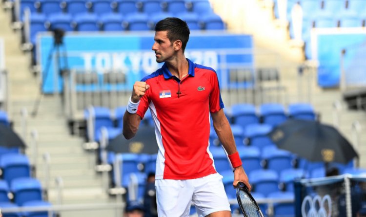 Novak Djokovic cruises to Round 1 victory over Dellien in Tokyo