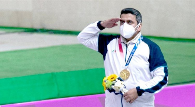 IRGC member wins Iran’s first gold at the Olympics