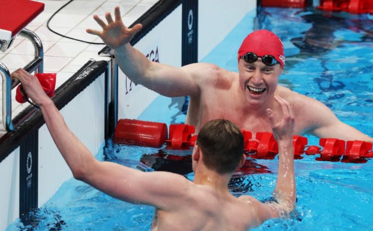 Tom Dean and Duncan Scott win Gold and Silver for Team GB