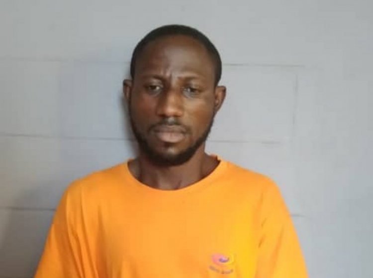 Alleged Suspect  declared wanted by Bibiani Police finally arrested