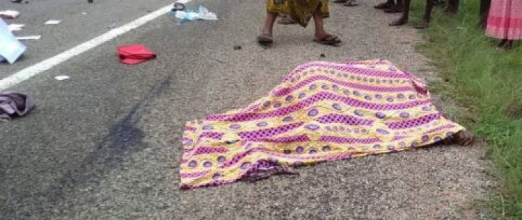Woman Crashed To Death at Obretema; Body cut into two
