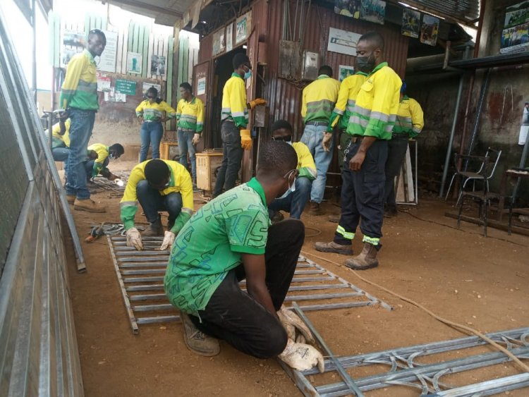 Welding and fabrication: Assemblymember offers free training for needy  youth in Obuasi to ease hardship