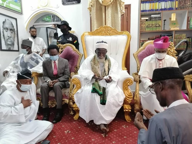 National Chief Imam Donates GH¢50k to Finance National Cathedral Project