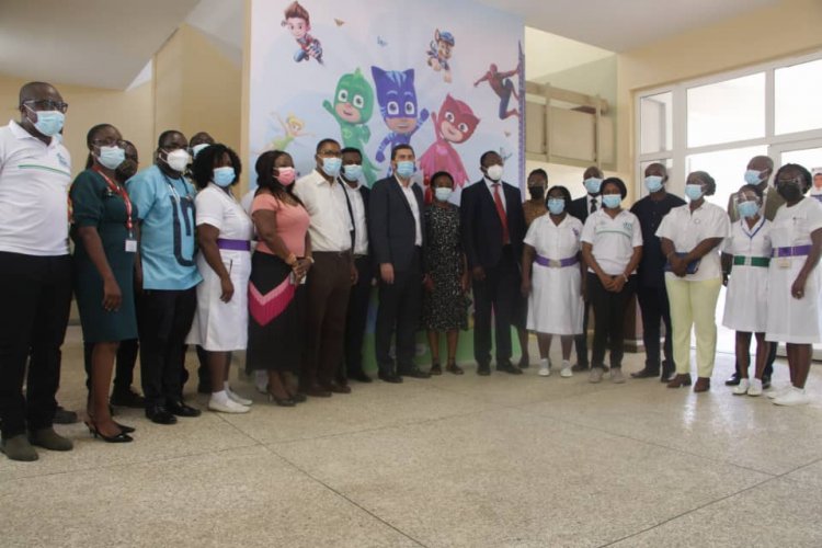 Dredge Masters Limited, a subsidiary of Jospong Group of Companies (JGC),  renovate Cardiac and Renal Unit of the Child Health Department at the Korle Bu Teaching Hospital (KBTH)