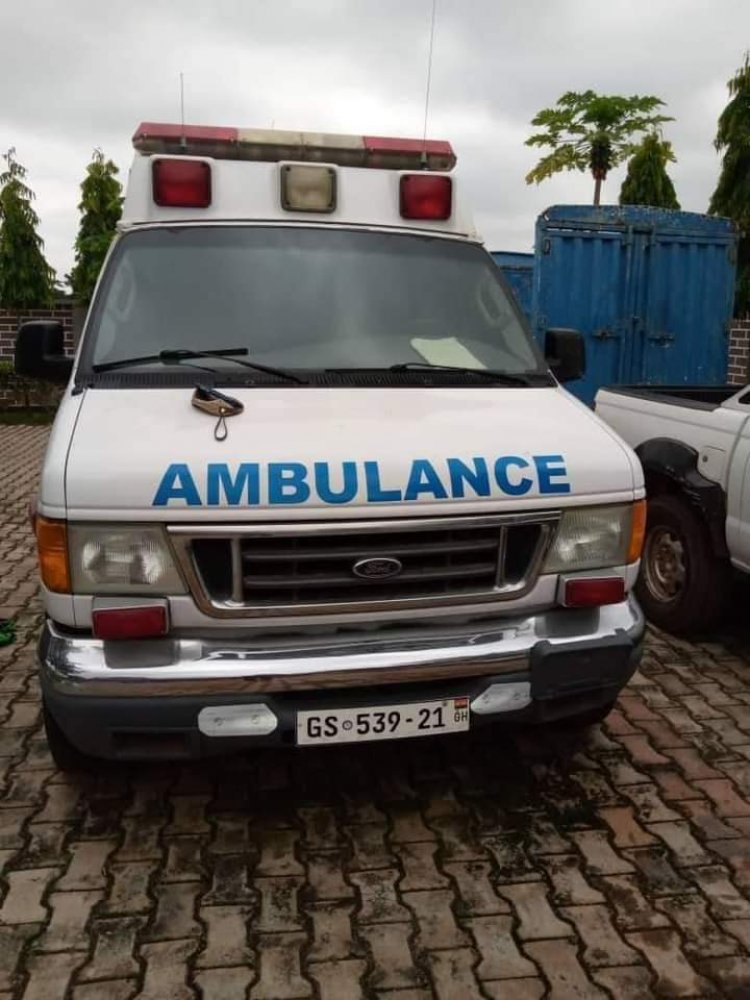 Pishigu-Lana Commended for Donating Ambulance