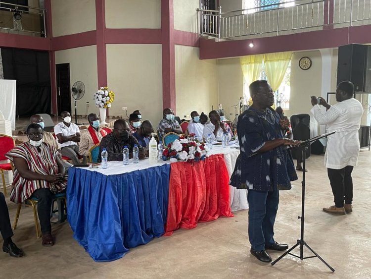 Bono East Region NPP Chairman thanks members for maintaing peace and unity in the party