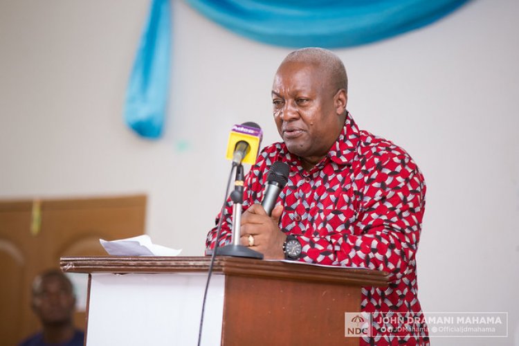 Stop blaming  COVID-19  Pandemic on Ghana Economy Crisis - Mahama descends on Akufo-Addo