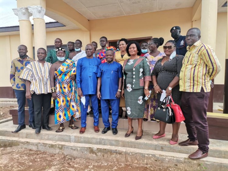 Covid-19 Isolation Center commissioned in Ahafo Region