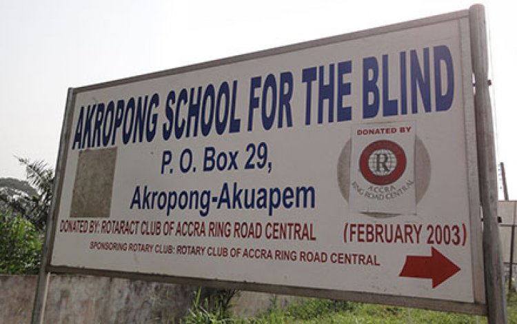 Lives of Akropong Blind Students in danger