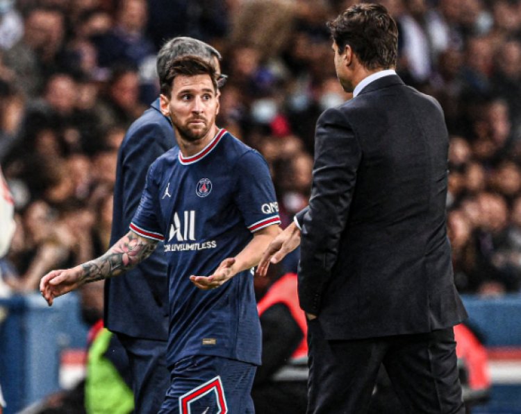 Messi ignores Pochettino handshake after being subbed off