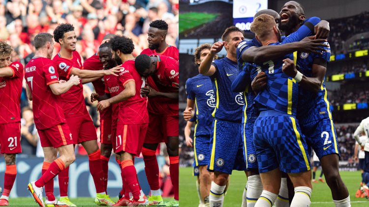 Chelsea and Liverpool recording the same astonishing points from game-week 1 to week 5