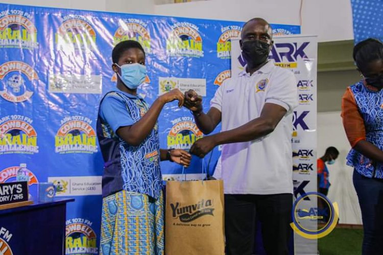 House of blessings beats Handmaids, emerged 3rd in Ark FM Cowbell brain challenge  