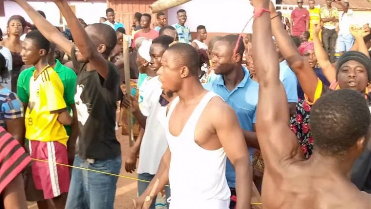 Krobo Youth Clash With Chiefs Over Durbar Grounds at Odumase 