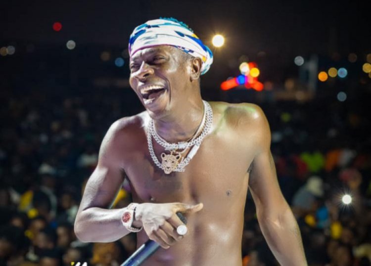 Shatta Wale sprint from the Wrath Of Kissi Agyaben With His Bet Score