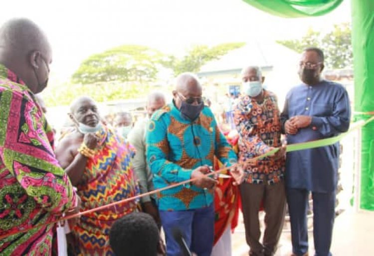 Akufo Addo inaugurates Amansie East NHIS District Office