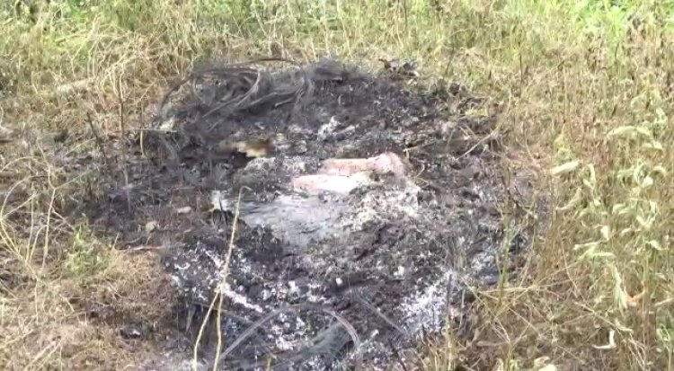 Unidentified Man Murdered and Burnt at Nyanyano