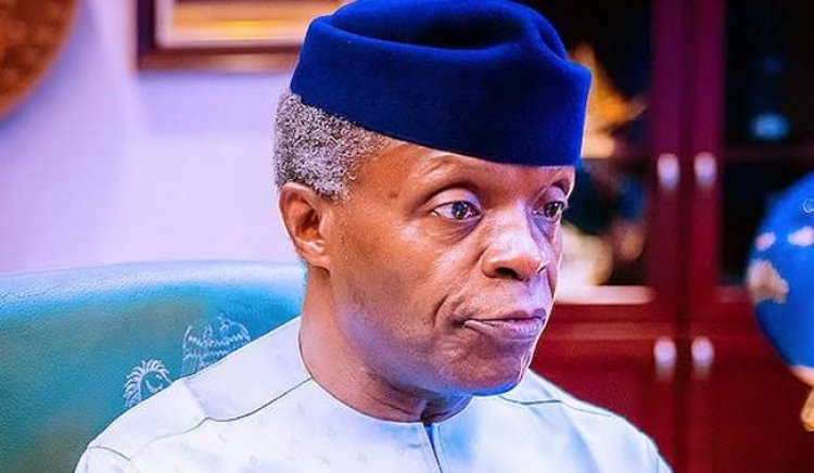 "You Can’t Make Changes Without Joining Politics" - VP, Osinbajo To Nigerian Youths