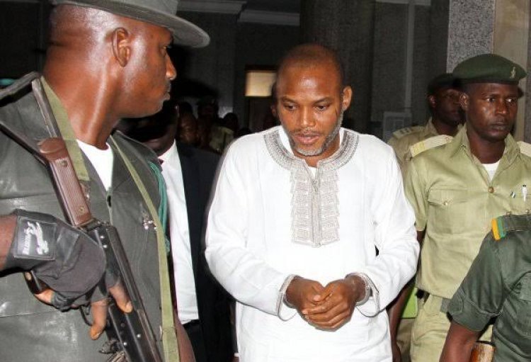 Nnamdi Kanu Pleads Not Guilty To Federal Govt’s Amended Charge