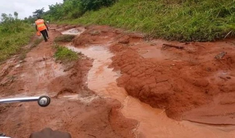 Eastern Region roads turns Death traps After a Week of torrential Rains
