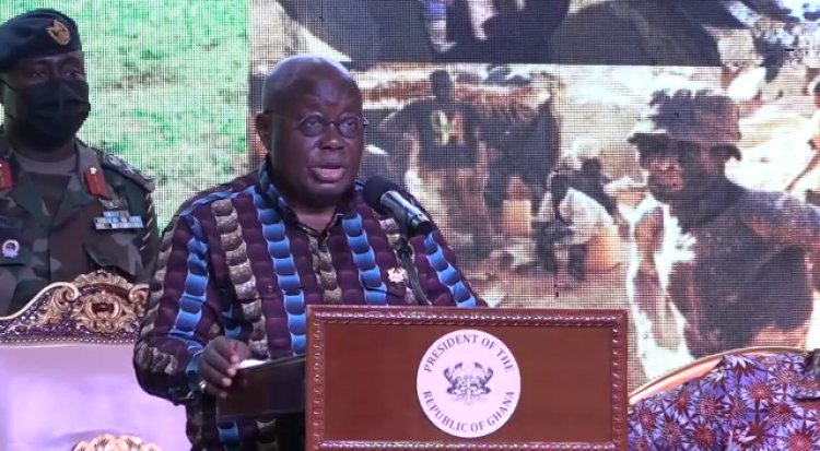Prez Akufo  Addo launches alternative Employment and Livelihood Program for Illegal Miners